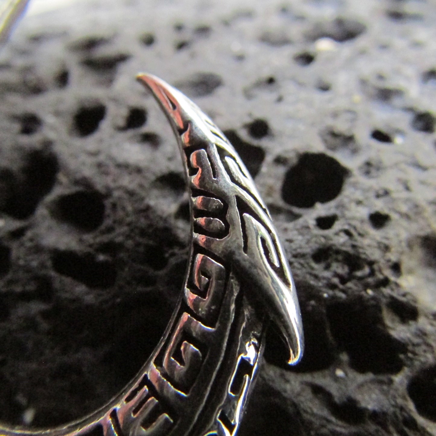Fishing Hook Necklace Pendant | Sterling Silver | Ocean | Beach | Gift | Jewelry | Handmade | Unique