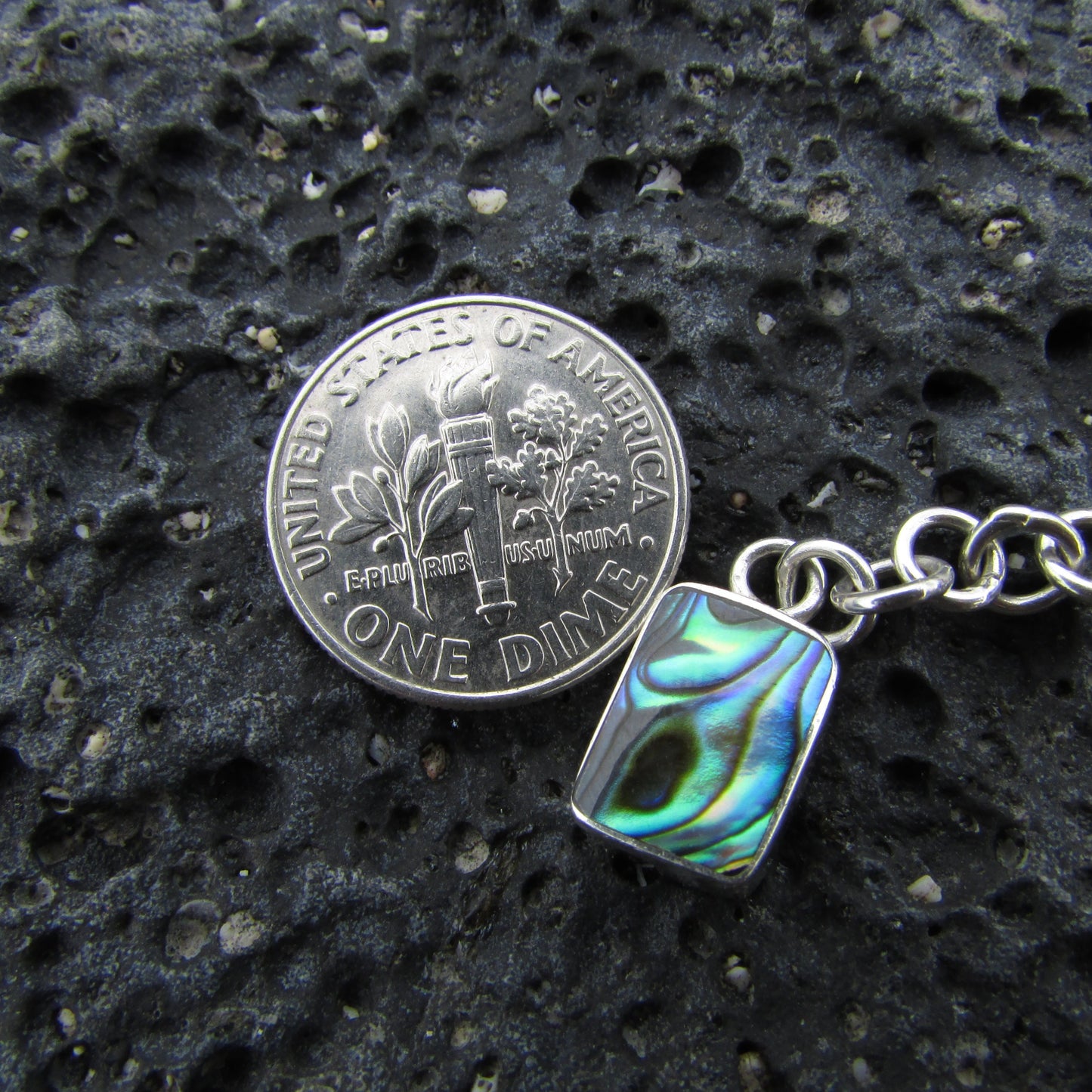 Abalone Paua Shell Necklace Collar