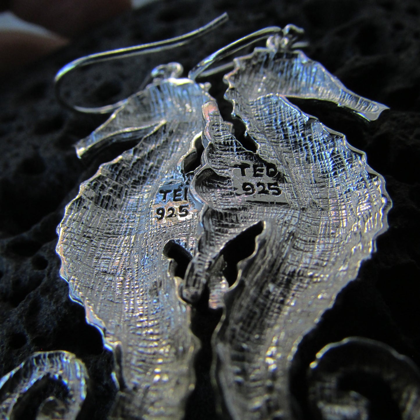 Seahorse Earrings | Sterling Silver | Ocean | Beach | Gift | Jewelry | Handmade | Unique