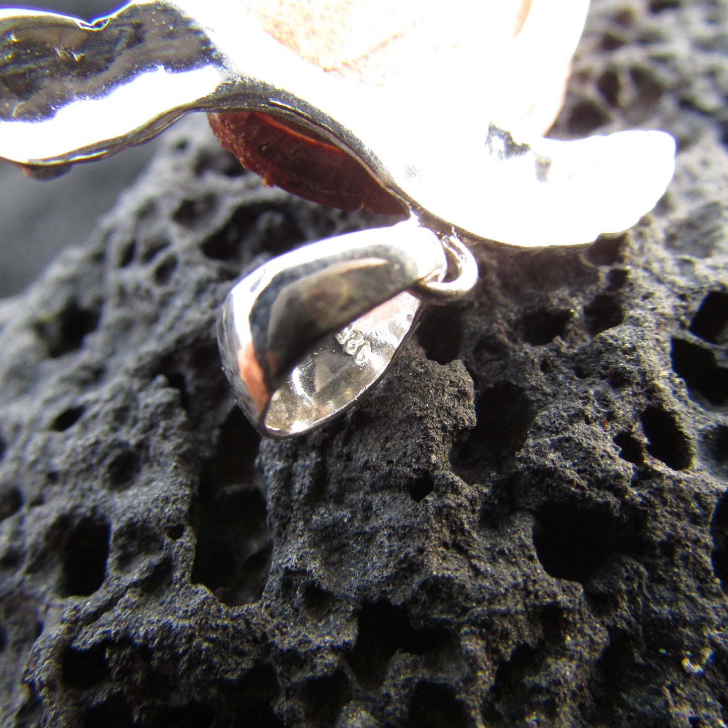 Sea Turtle Necklace Pendant Medium | Sterling Silver | Hawaiian Koa Wood | Ocean | Beach | Gift | Jewelry | Handmade | Unique