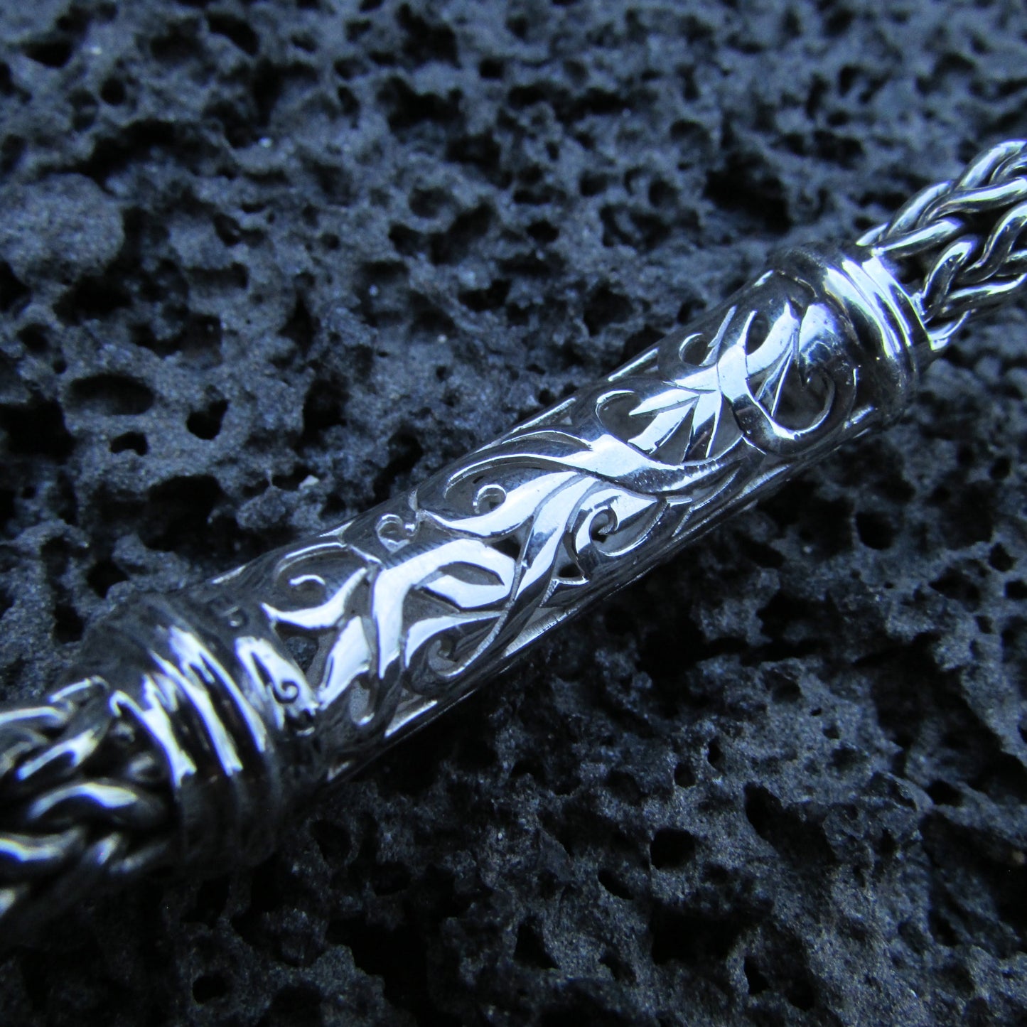 Mens Bracelet Gift Silver Metal | Manta Ray | Stingray | Turtle | Hawaii | Big Island