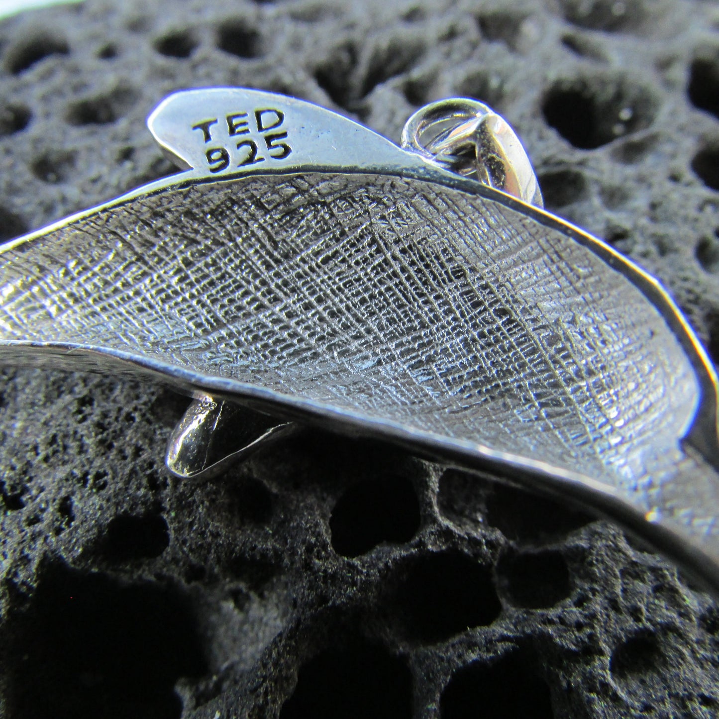 Dolphin Necklace Pendant | Sterling Silver | Ocean | Beach | Gift | Jewelry | Handmade | Unique