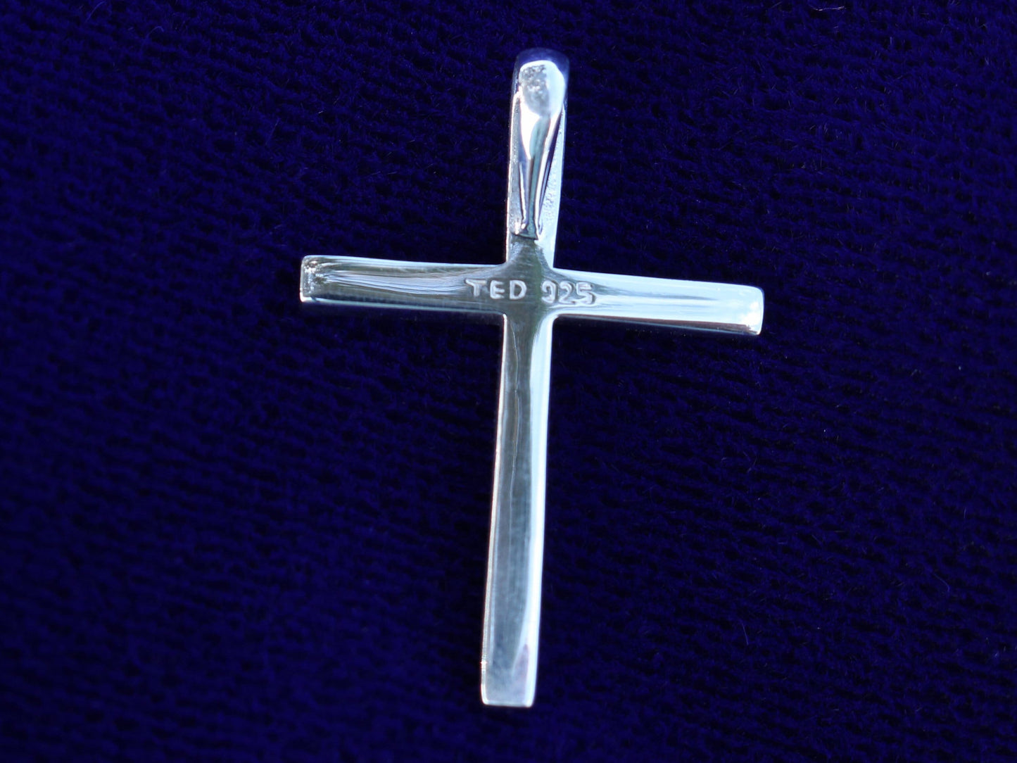Cross 18k Gold Vermeil Pendant Necklace. Mother of Pearl, Abalone Shell