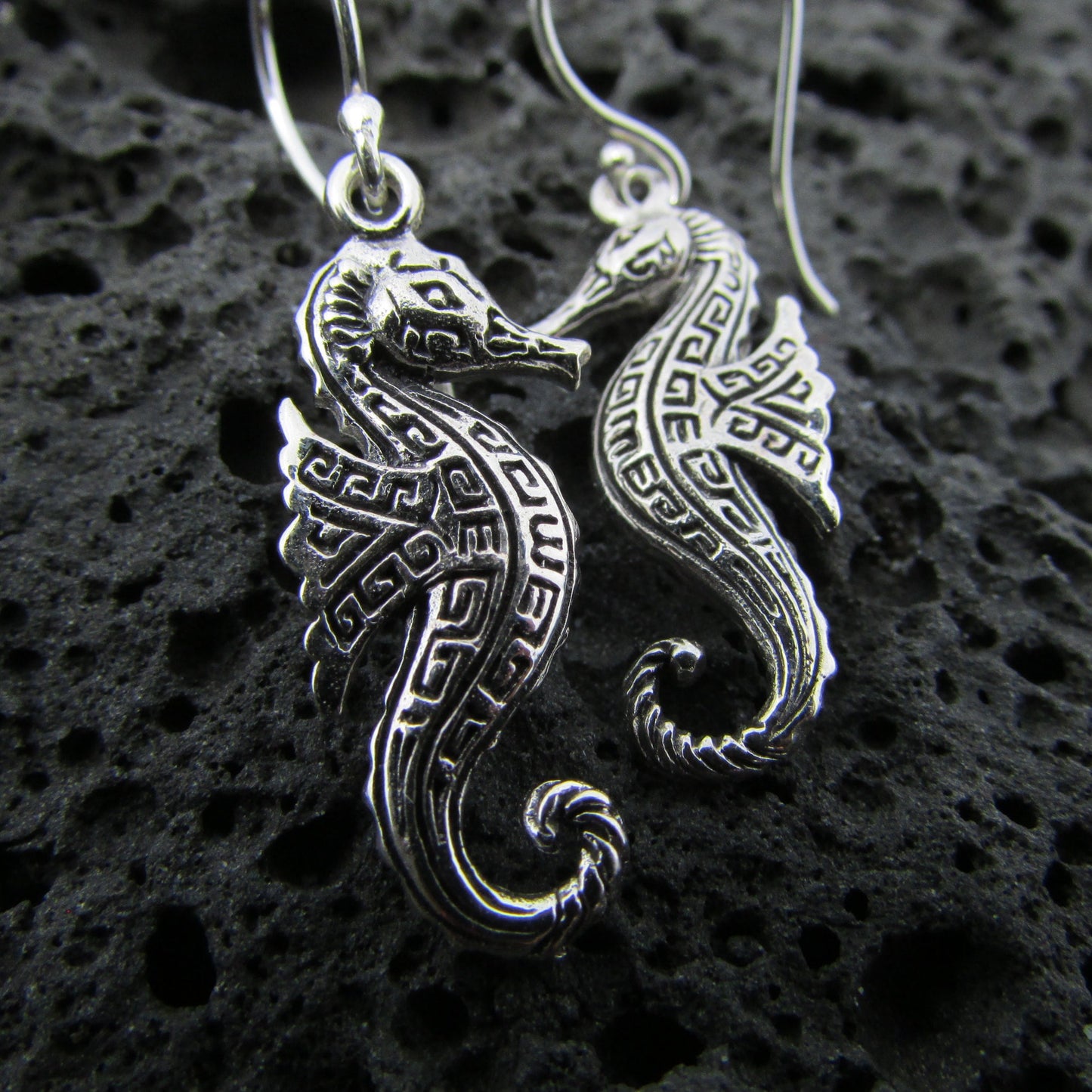 Seahorse Earrings Small | Sterling Silver | Ocean | Beach | Gift | Jewelry | Handmade | Unique