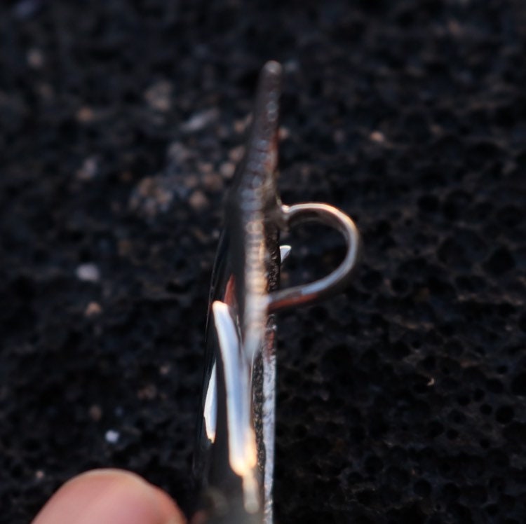 Shark Necklace Pendant. Sterling Silver, Mother of Pearl, Abalone Paua Shell.