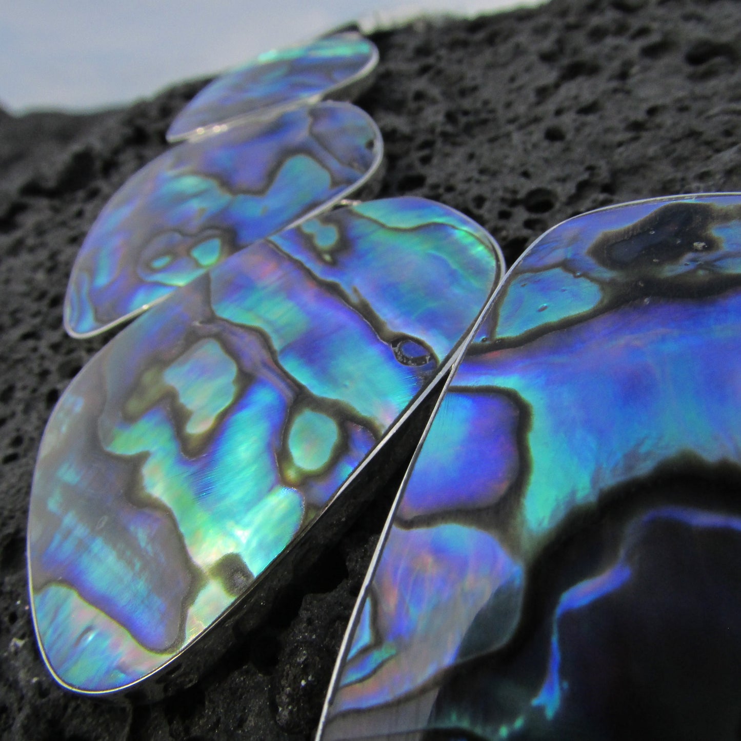 Abalone Paua Shell Necklace Collar