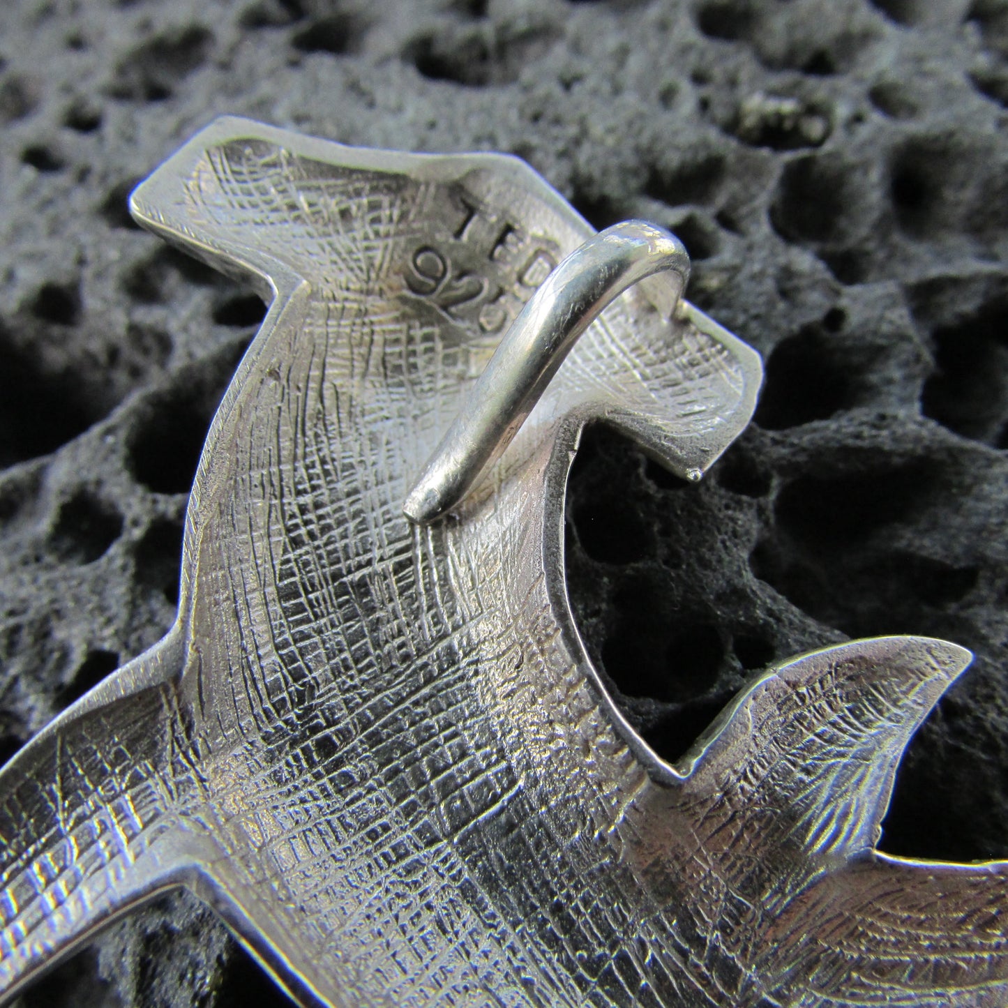 Hammerhead Shark Necklace Pendant Medium | Sterling Silver | Ocean | Beach | Gift | Jewelry | Handmade | Unique