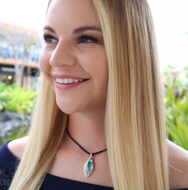 Sea Turtle Wave Necklace Pendant | Paua Abalone Shell | Pearl | Sterling Silver | Ocean | Beach | Gift | Jewelry | Handmade | Unique