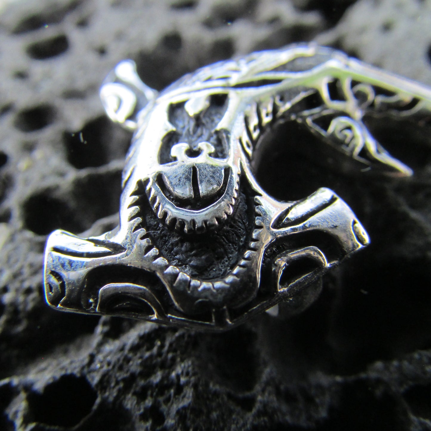 Hammerhead Shark Necklace Pendant Medium | Sterling Silver | Ocean | Beach | Gift | Jewelry | Handmade | Unique
