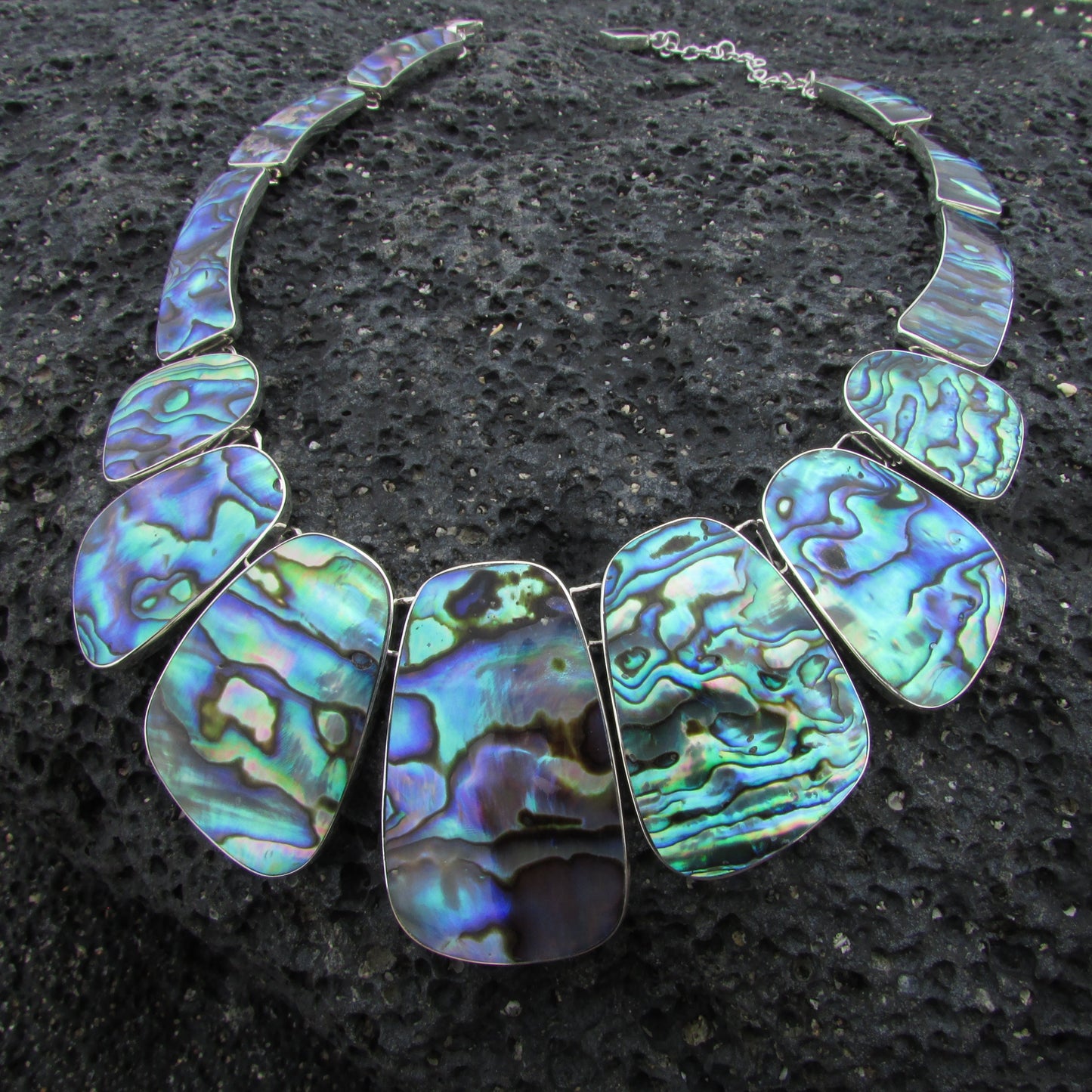 Abalone Paua Shell Necklace Collar