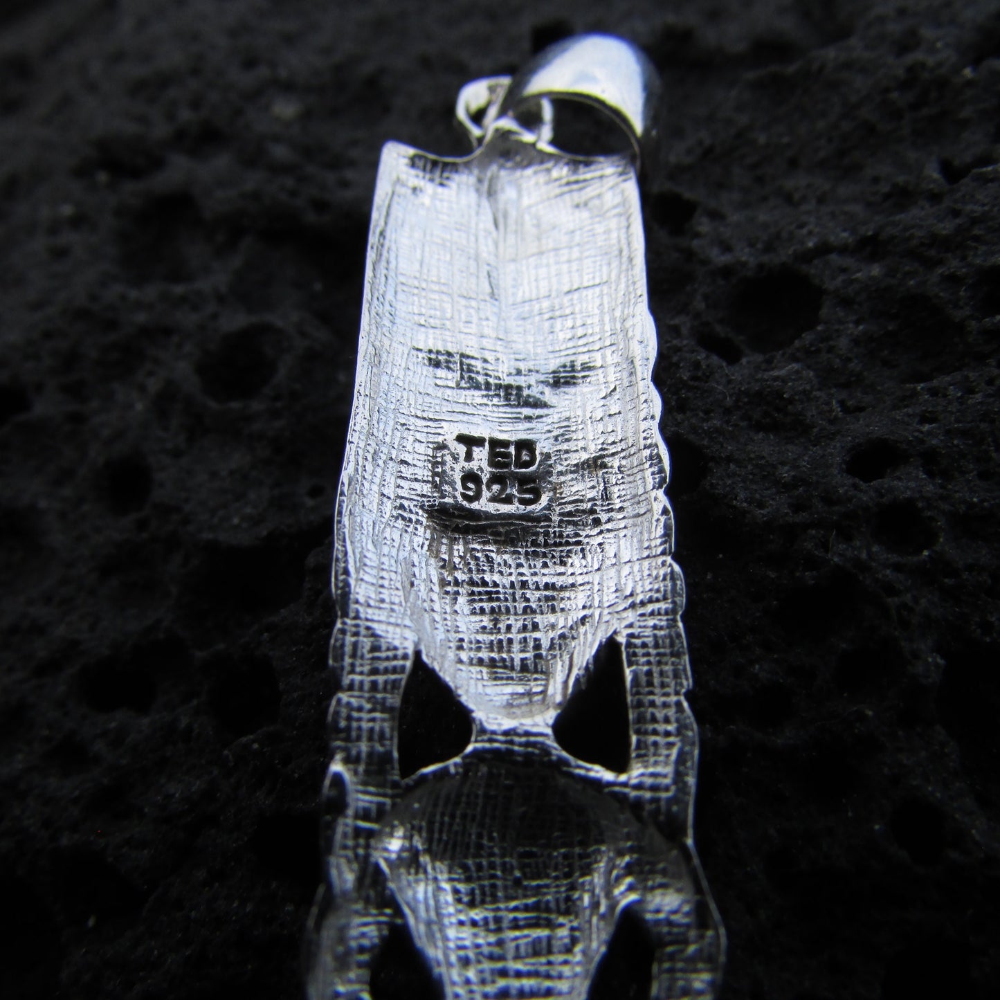 Hawaiian Tribal Tiki Pendant Necklace | Sterling Silver | Gift | Jewelry | Handmade | Unique