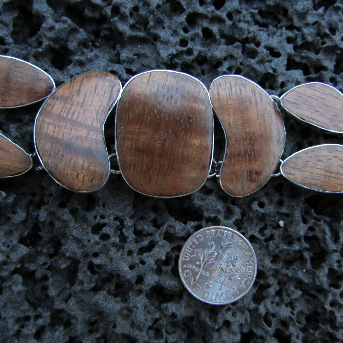 Rare Hawaiian Koa Wood Bracelet