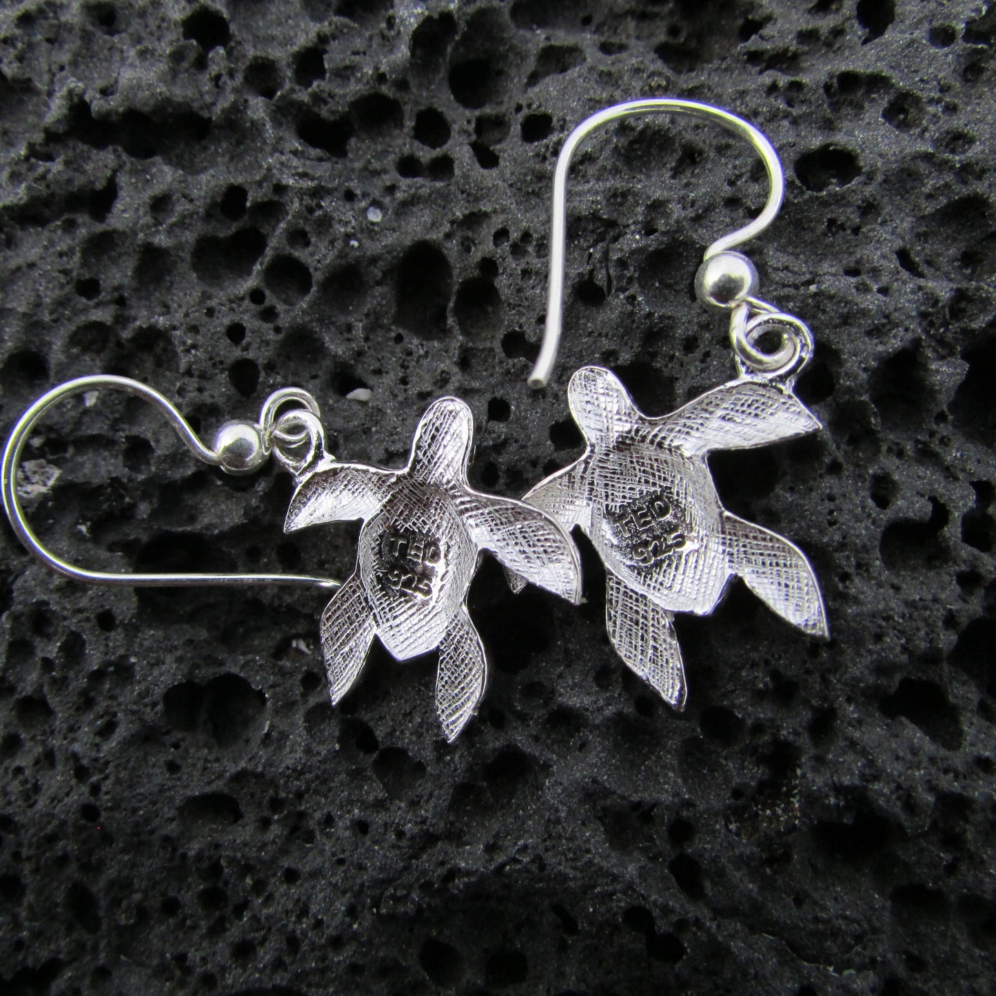 Turtle Earrings | Sterling Silver | Ocean | Beach | Gift | Jewelry | Handmade | Unique