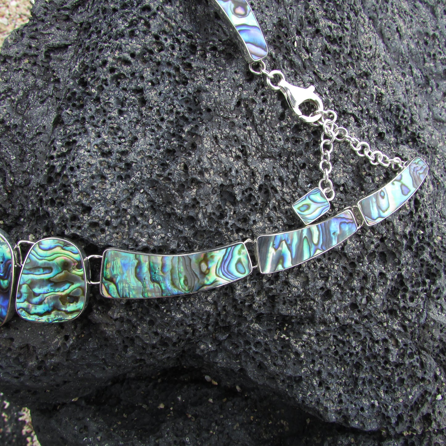 Abalone Paua Shell Necklace Collar