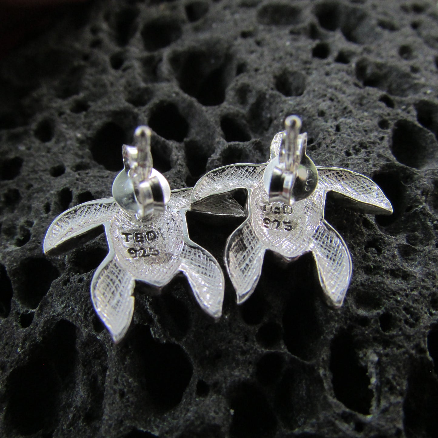 Turtle Stud Earrings | Sterling Silver | Ocean | Beach | Gift | Jewelry | Handmade | Unique