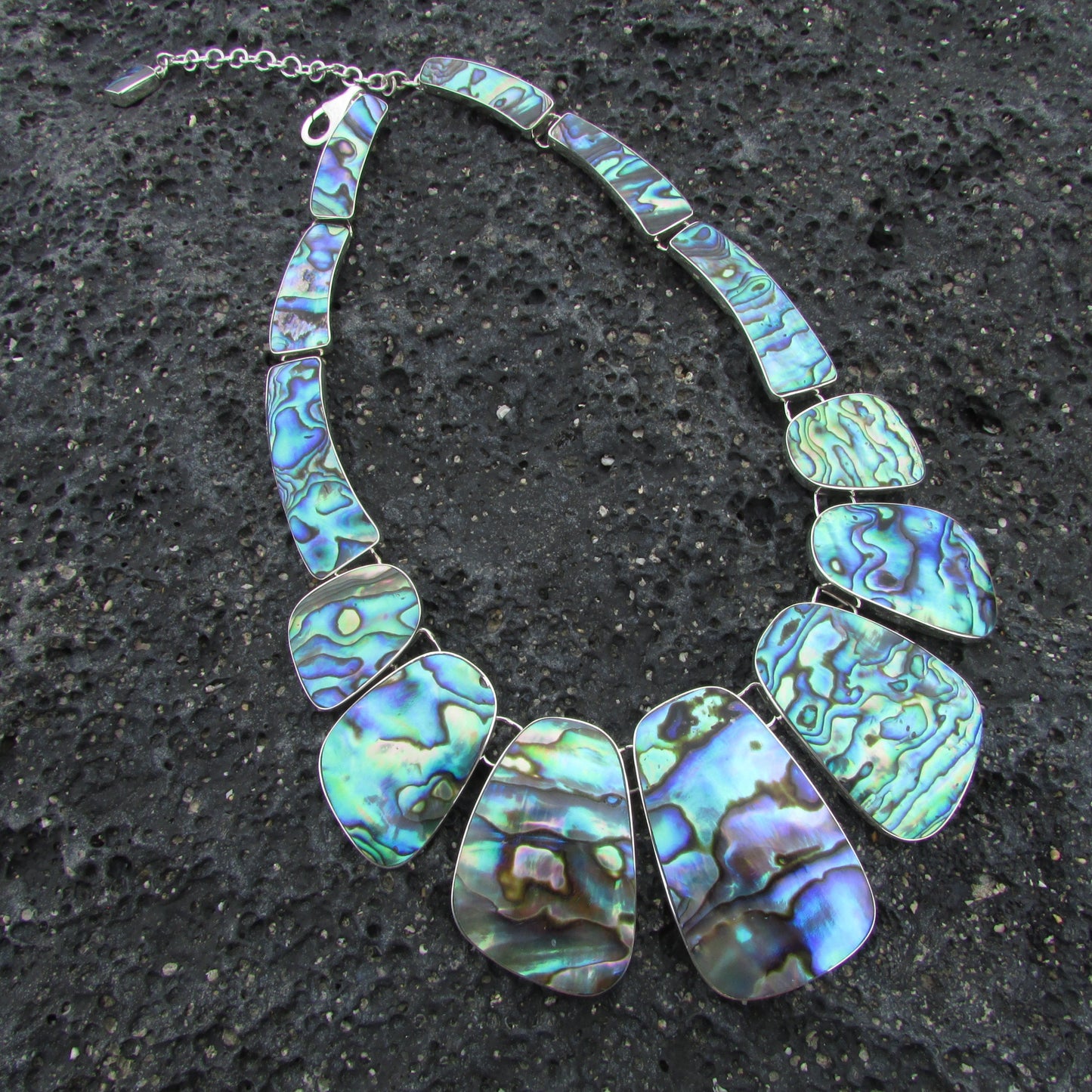 Abalone Paua Shell Necklace Collar